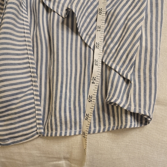 Doe & Rae Blue and White Striped Camisole - Picture 11 of 12